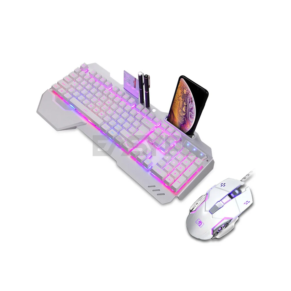 K-618 Wired Gaming Keyboard and Mouse BLACK/WHITE - Image 3