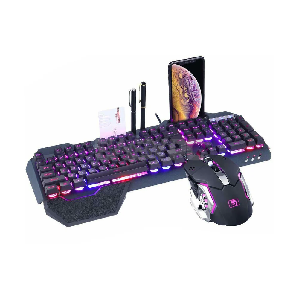 K-618 Wired Gaming Keyboard and Mouse BLACK/WHITE - Image 4