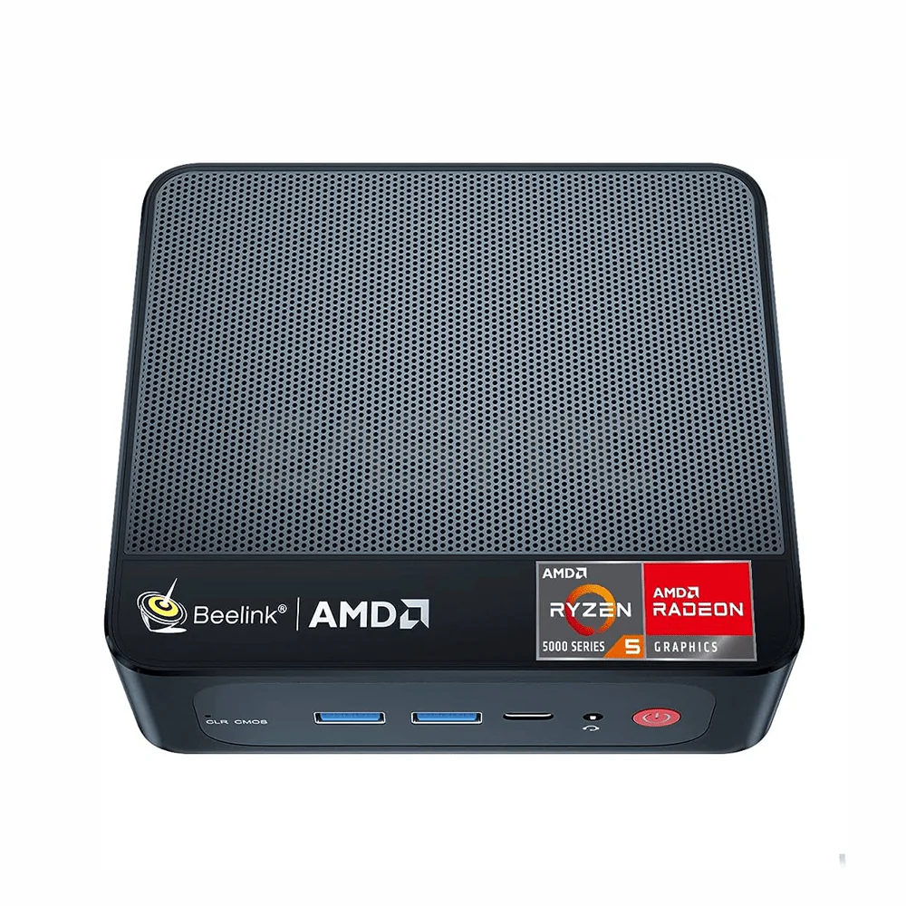 MINI PC Beelink SER5 AMD Ryzen 5 5560U /16GB 3200MHZ DDR4 /500GB M.2 NVMe 2280 SSD /20" MONITOR /KBM - Image 3