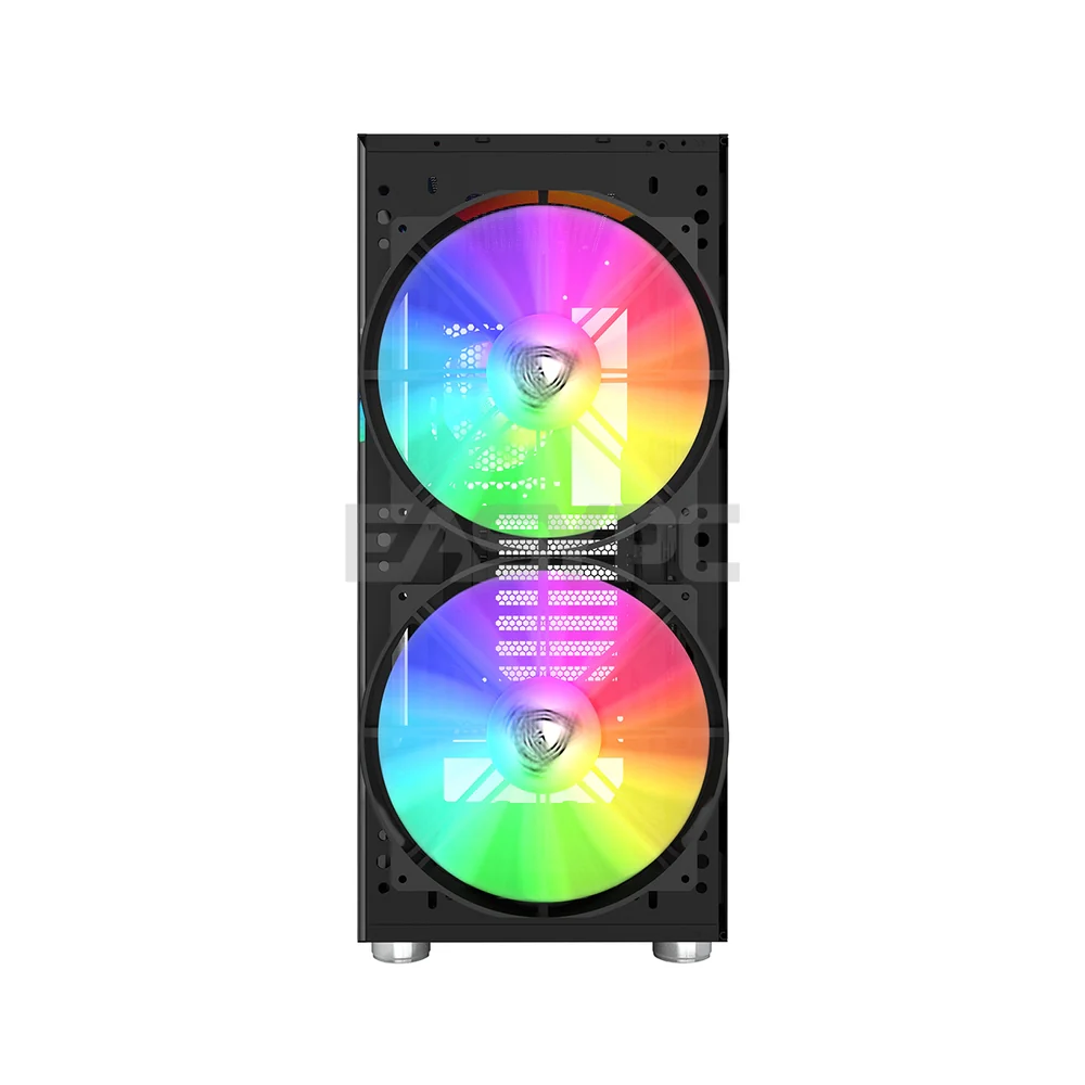 Montech Air X Mesh E-ATX Case with 2*200mm, 1*120mm ARGB Fans 5 PC Case Black and White 18LIG - Image 4