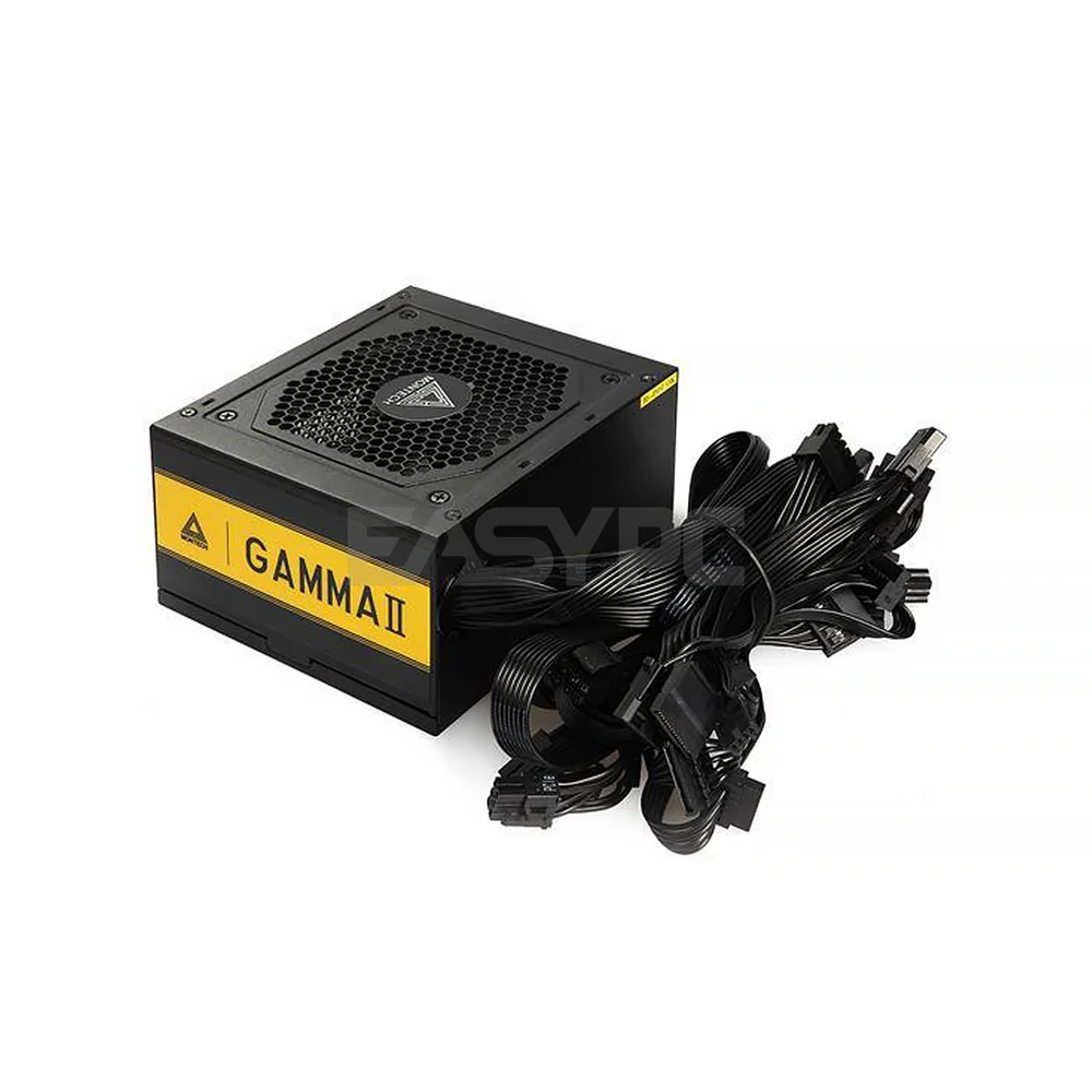 Montech Gamma II 750watts 80+ Gold Certified Fully Modular 120MM fan Flat & Flexible Cables Power Supply 18LIG MO472613 - Image 3