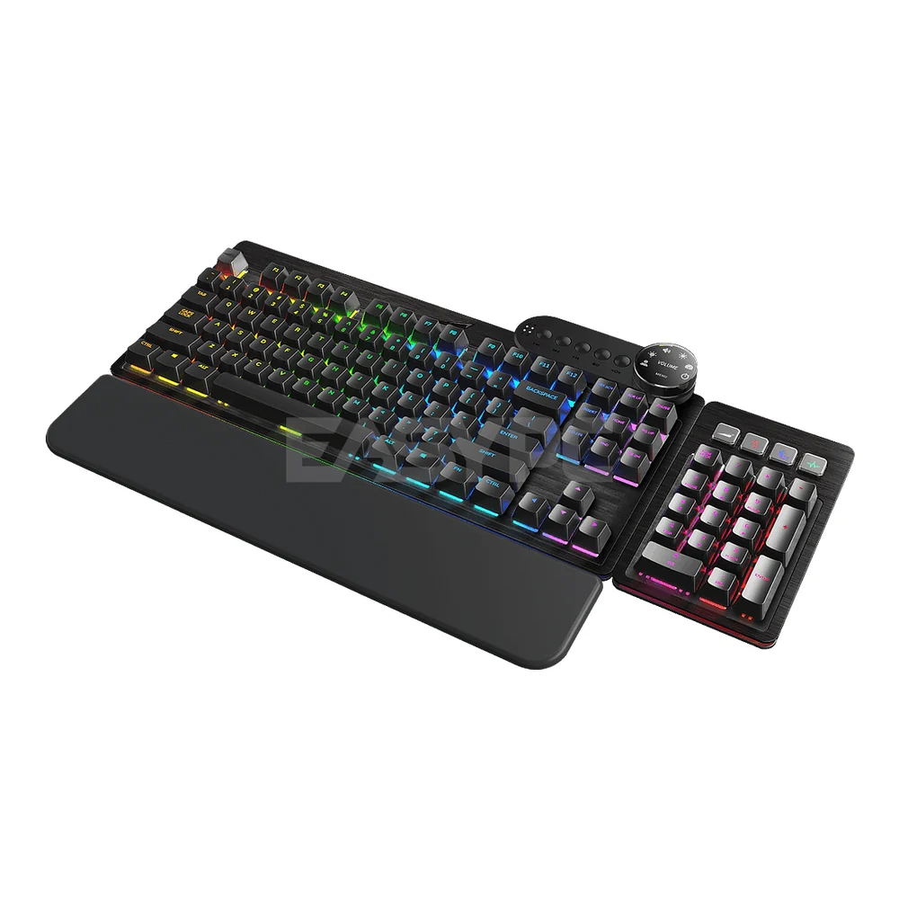 Mountain Everest Max RGB Backlight MX Blue, Brown, Red, & MX Silent Black ABS Keycaps Mechanical Keyboard 18LIG - Image 8