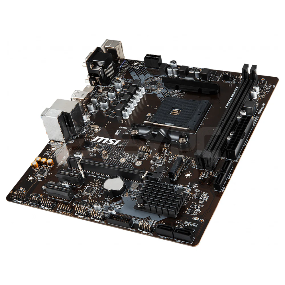 MSI A320M-M2 Motherboard Socket Am4 Ddr4 - Image 2