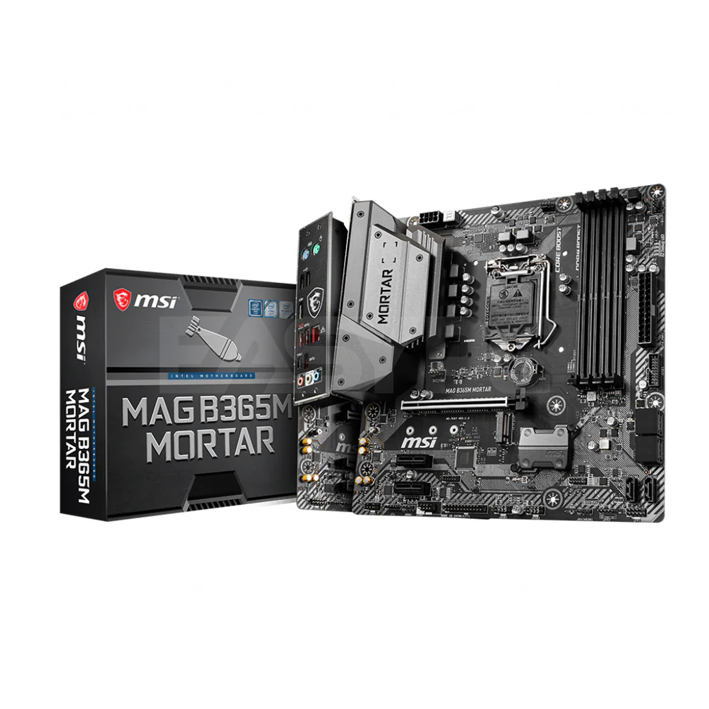 MSI B365M MAG Mortar Motherboard Socket 1151 Ddr4