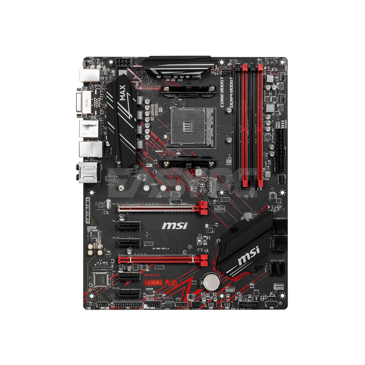MSI B450 Gaming Plus Max Socket Am4 Ddr4 Motherboard - Image 2