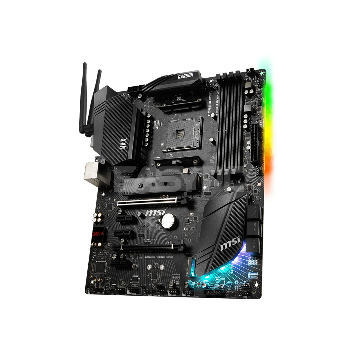 MSI B450 Gaming Pro Carbon Max Wifi Socket Am4 Ddr4 M.2 Motherboard - Image 3