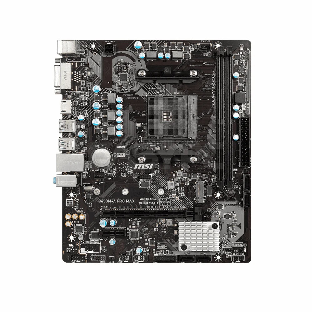 MSI B450M-A Pro Max AM4 DDR4 Motherboard