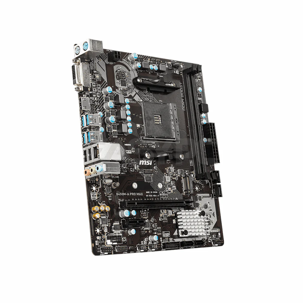 MSI B450M-A Pro Max AM4 DDR4 Motherboard - Image 3