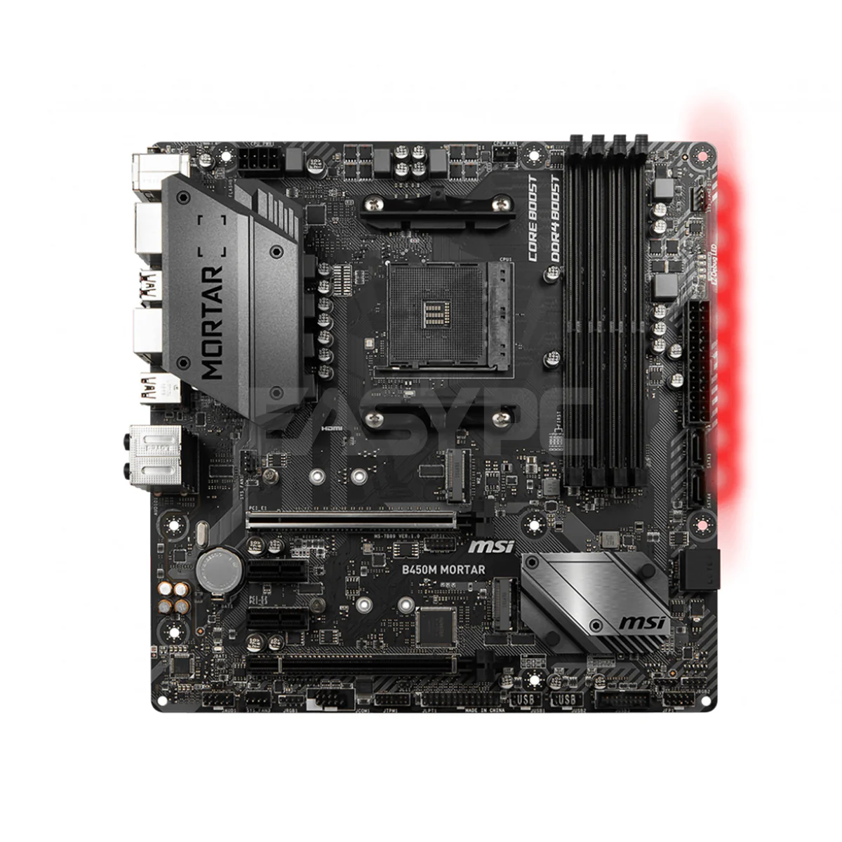 MSI B450m Mortar Motherboard Socket Am4 Ddr4 - Image 2