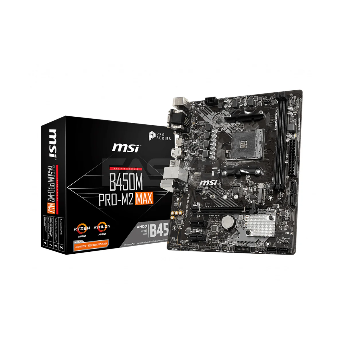 MSI B450M Pro M2 Max Socket Am4 Ddr4 Motherboard