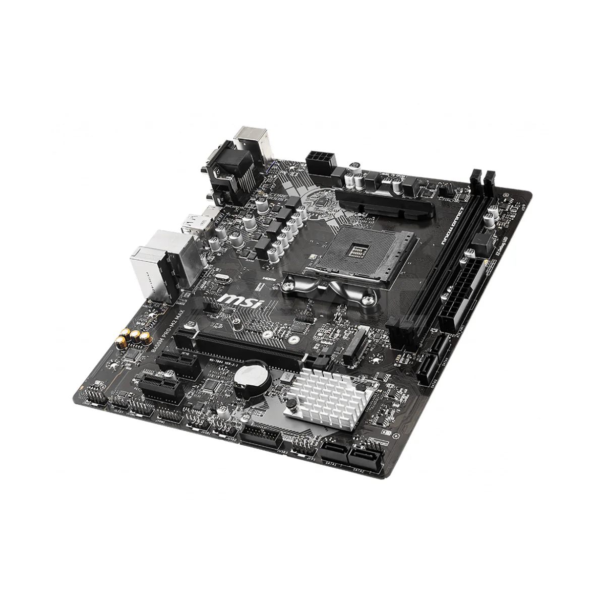 MSI B450M Pro M2 Max Socket Am4 Ddr4 Motherboard - Image 3
