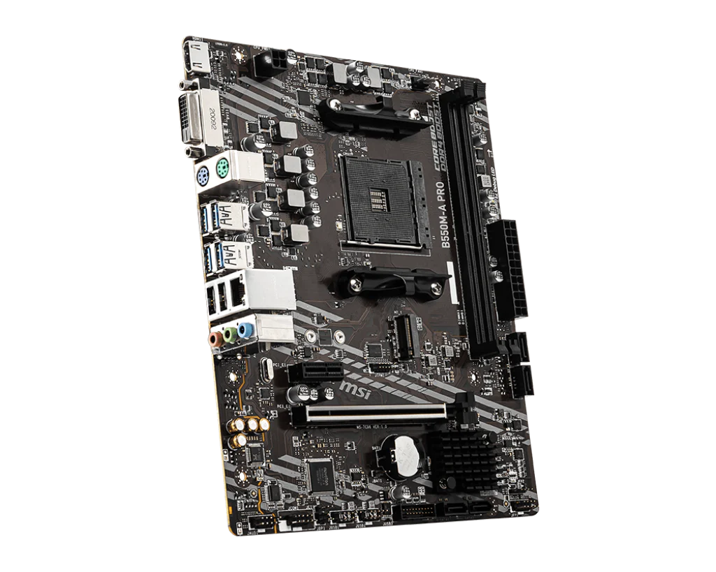 MSI B550M-A PRO Socket Am4 Ddr4 Motherboard - Image 3
