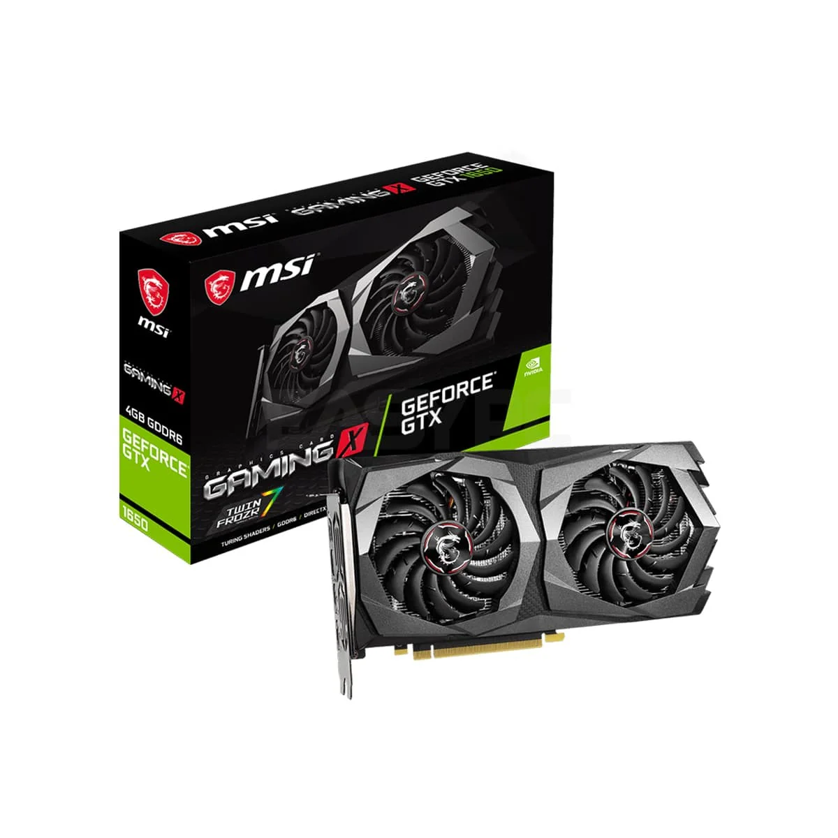 Msi NVIDIA® GeForce GTX 1650 D6 Gaming X 4gb 128bit GDdr6 Gaming Videocard