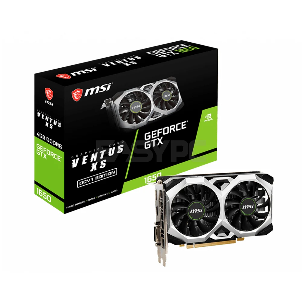 MSI NVIDIA® GeForce GTX™ 1650 D6 Ventus XS OC/XC OC V3 4gb 128bit GDdr6 Gaming Videocard - Image 6