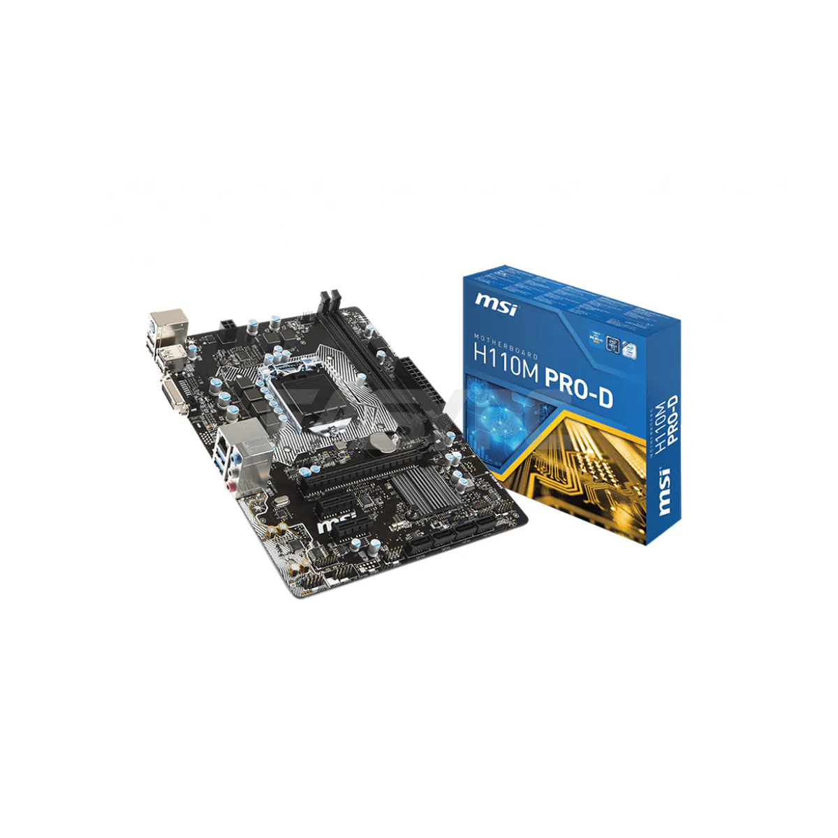 MSI H110M PRO D Motherboard Socket 1151 Ddr4 - Image 4