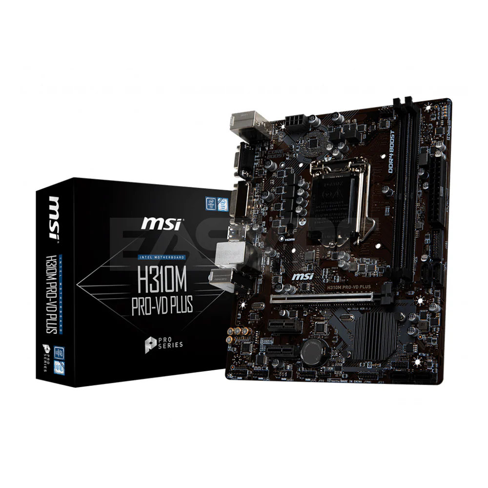 MSI H310M Pro-VD Plus Motherboard Socket 1151 Pcie Ddr4