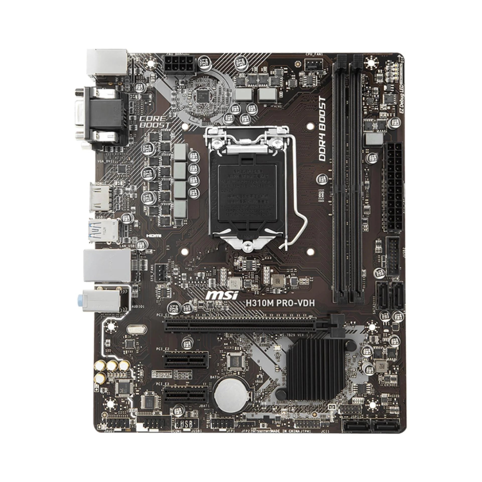 MSI H310M PRO-VDH Socket 1151 Ddr4 Motherboard - Image 2