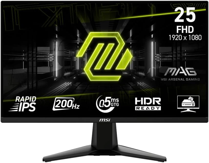 MSI MAG 255F E20 24.5" FHD 200Hz Rapid IPS Gaming Monitor - Image 8