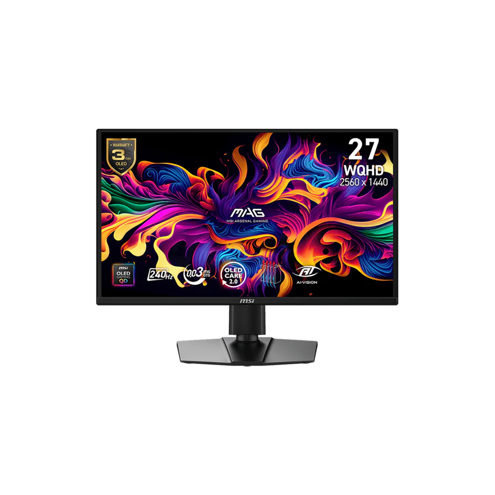 MSI MAG 272QP QD-OLED X24 26.5" 240Hz WQHD QD-OLED Monitor