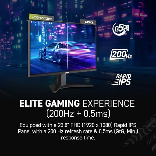 MSI MAG 274F 27" FHD 200Hz Rapid IPS Gaming Monitor with HDR - Image 3