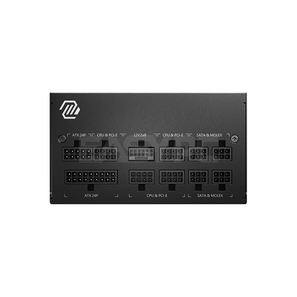 MSI MAG A750GL 750Watts PCIE5 80+ Full Modular Power Supply Gold - Image 4