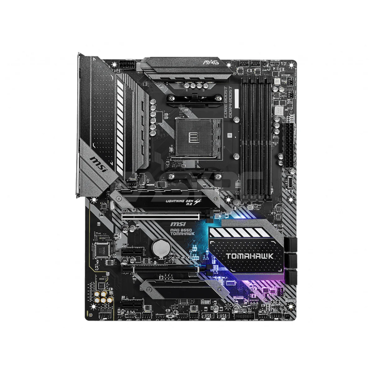 MSI MAG B550 Tomahawk Socket Am4 Ddr4 Motherboard - Image 2