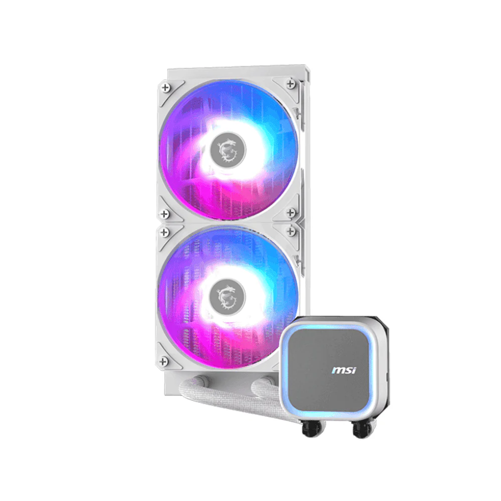 MSI MAG Coreliquid A13 240 CPU Liquid Cooler White - Image 3