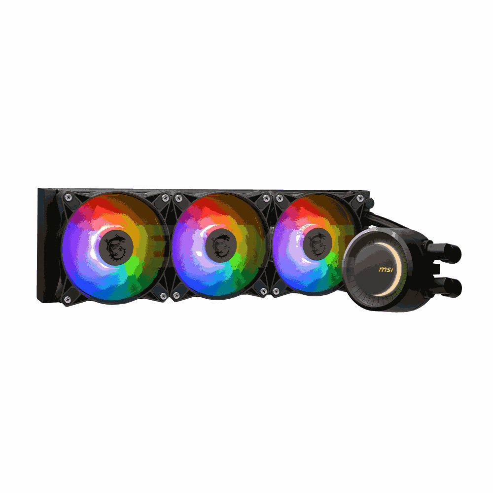 MSI MAG Coreliquid E360 CPU Liquid Cooler Black - Image 3