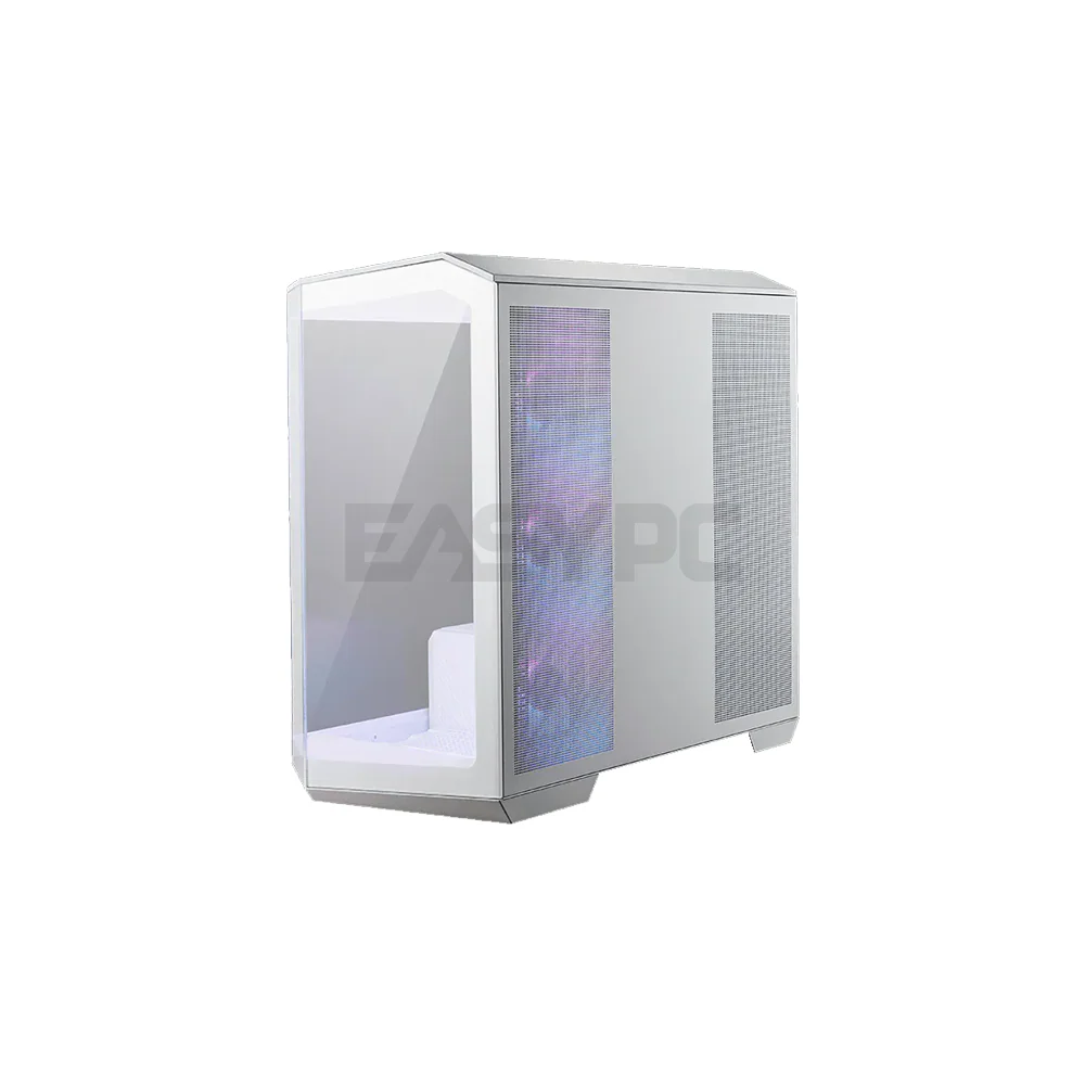MSI MAG PANO 100R Project Zero Micro ATX PC Case White - Image 3