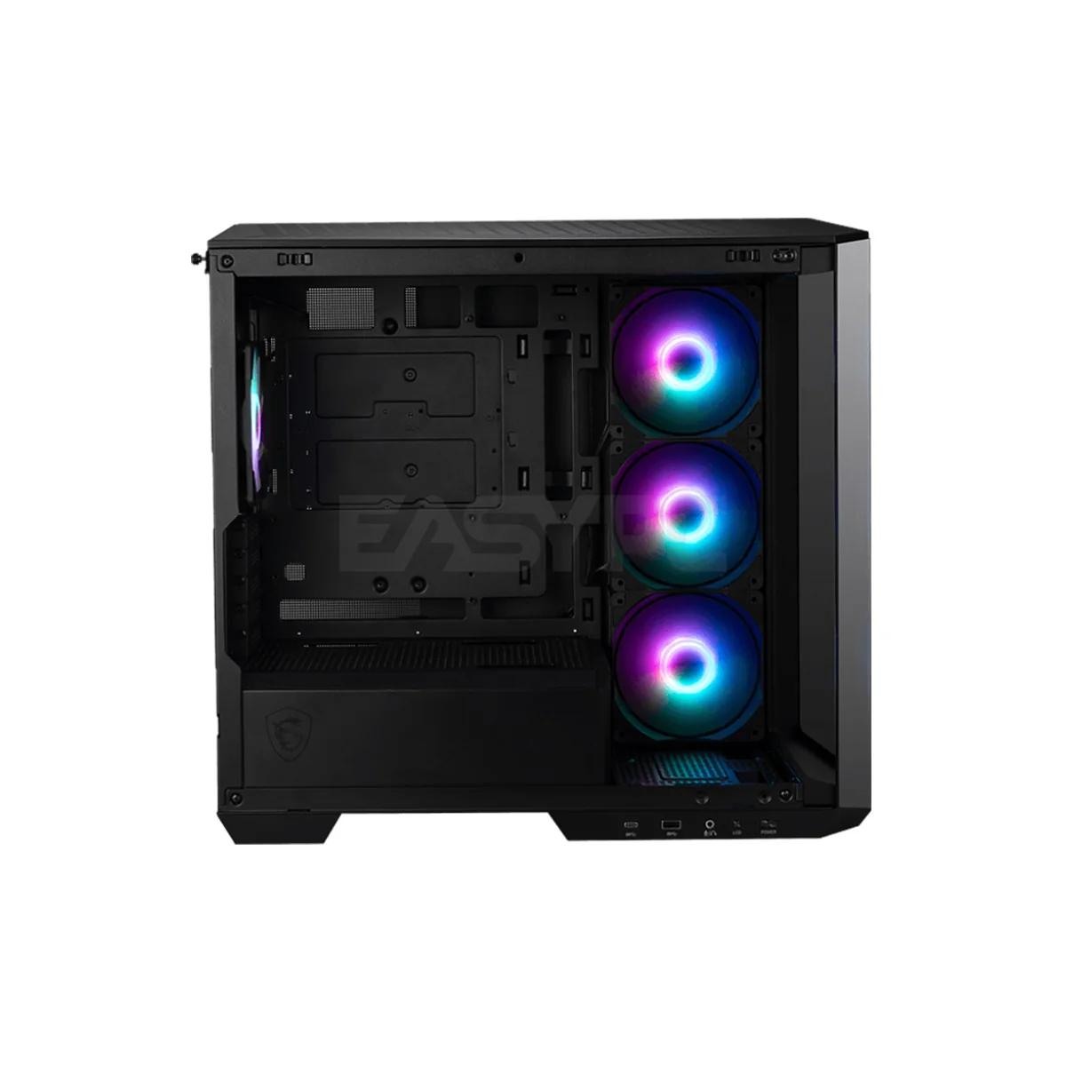 MSI MAG PANO M100R Project Zero Micro ATX PC Case Black - Image 3