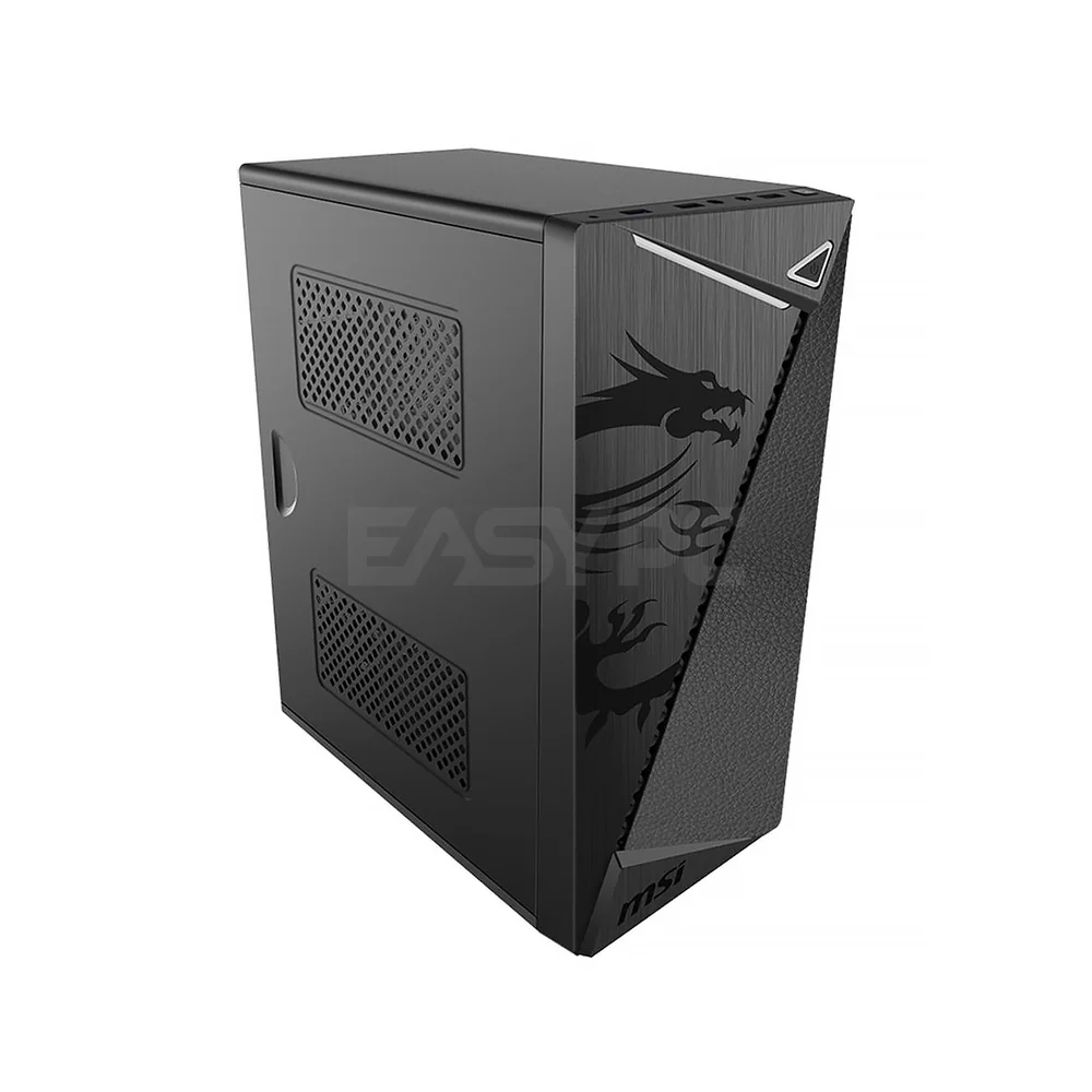 MSI MAG Shield M300 mATX Gaming PC Case Black - Image 4