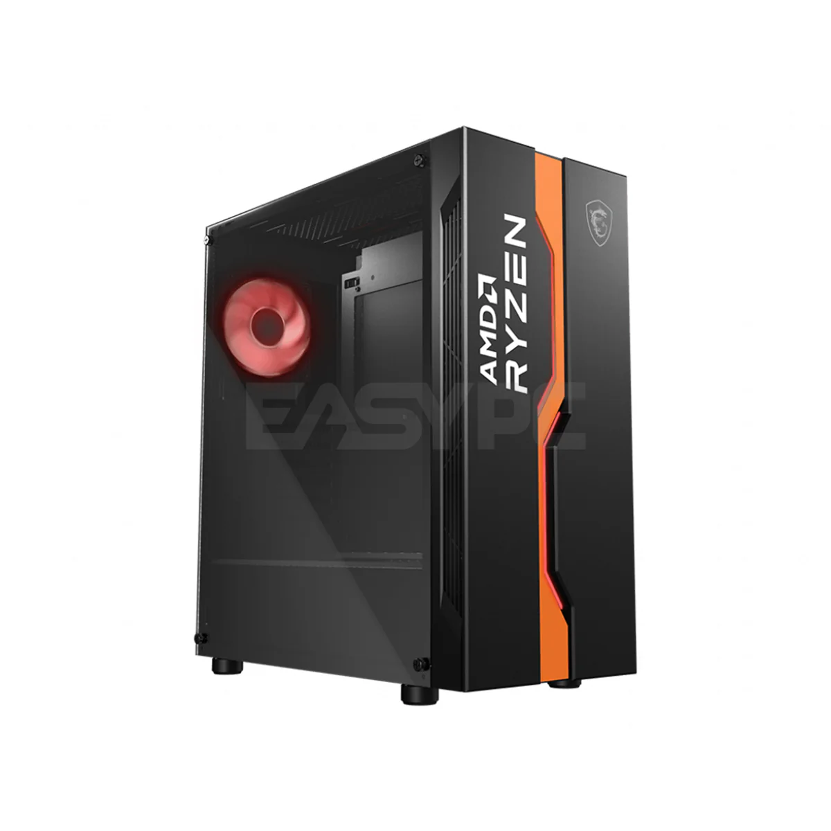 MSI MAG Vampiric 011c Mid Tower PC Case Black RGB