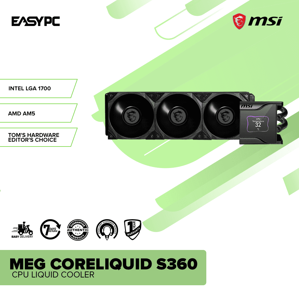 MSI MEG Coreliquid S360 CPU Liquid Cooler - Image 2