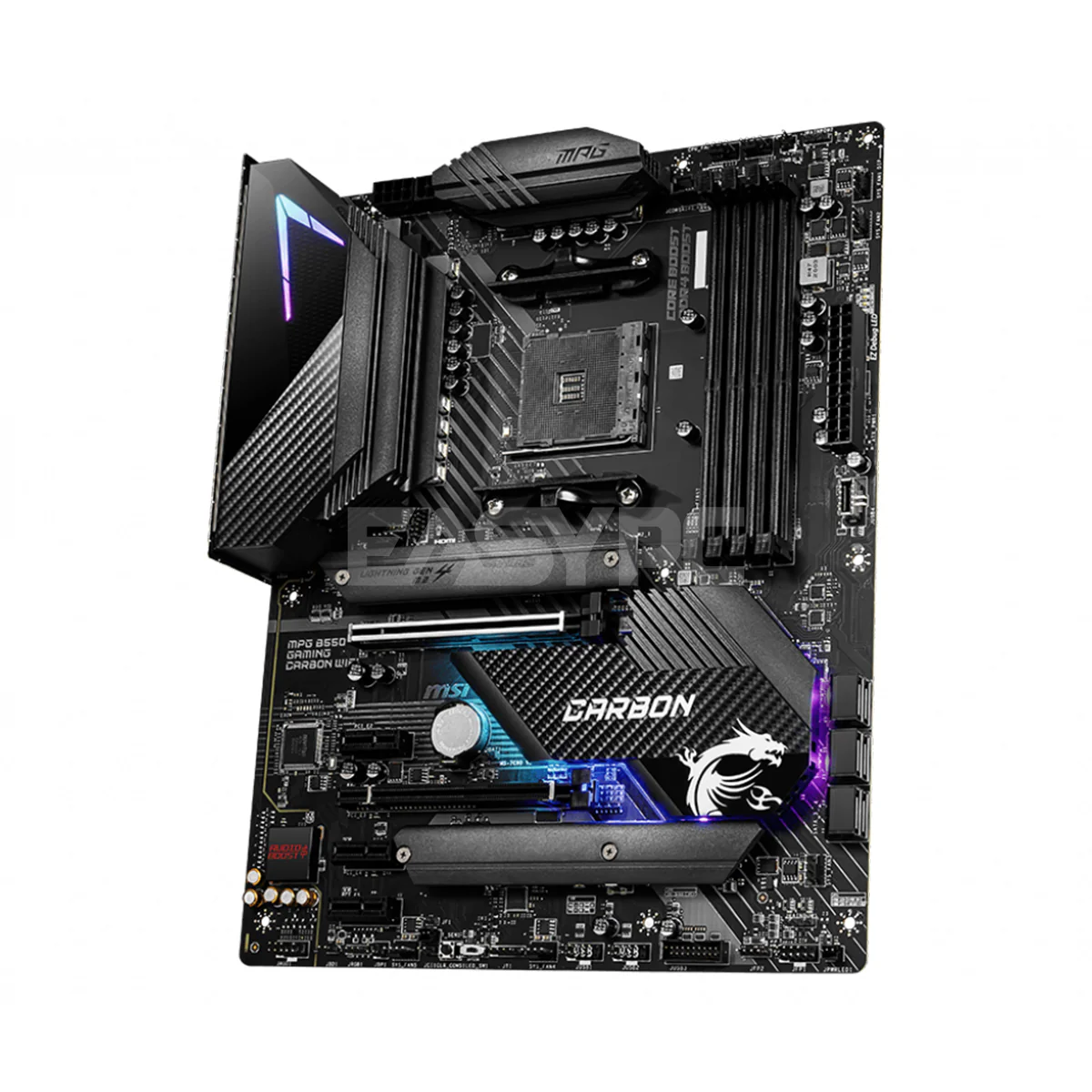 MSI MPG B550 Gaming Carbon Wifi Socket Am4 Ddr4 Motherboard - Image 2