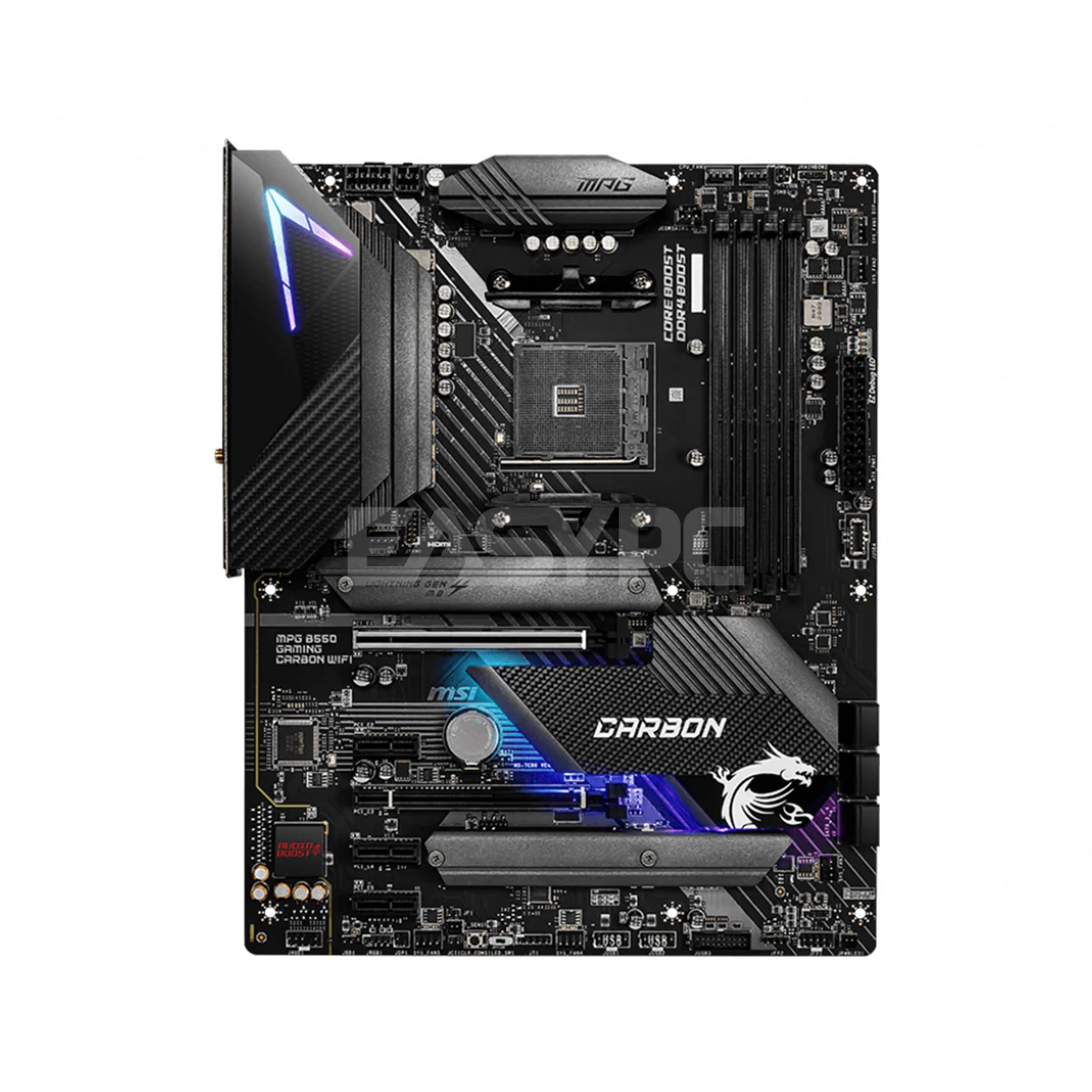MSI MPG B550 Gaming Carbon Wifi Socket Am4 Ddr4 Motherboard - Image 4
