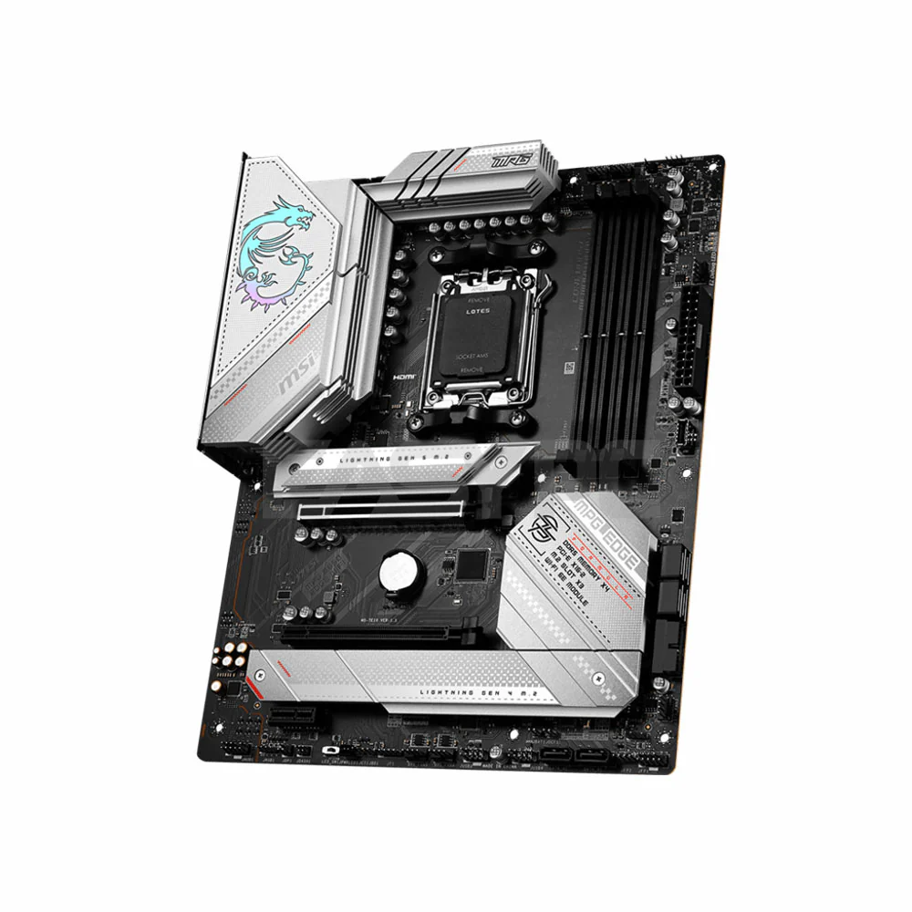 MSI MPG B650 Edge wifi D5 AM5 DDR5 Motherboard - Image 3