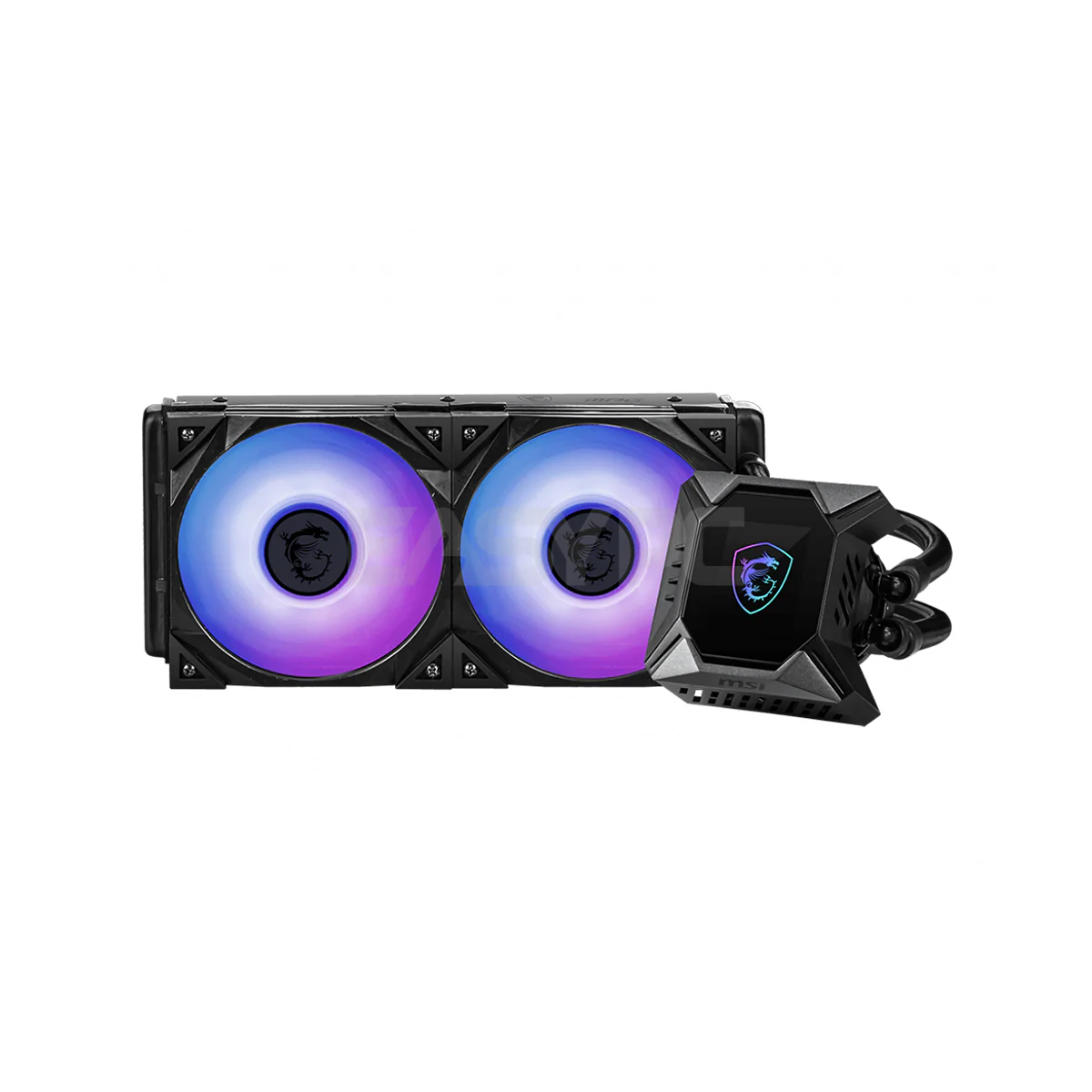 MSI MPG CORELIQUID K240 AIO     Evaporation Proof Tubing, Pump Embedded Fan, ARGB Liquid Cooling w/ Display  CPU Cooling