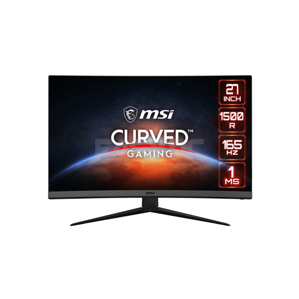 MSI Optix G27C7 27" 165Hz Anti-Flicker and Less Blue Light Frameless Design Curved Gaming Monitor