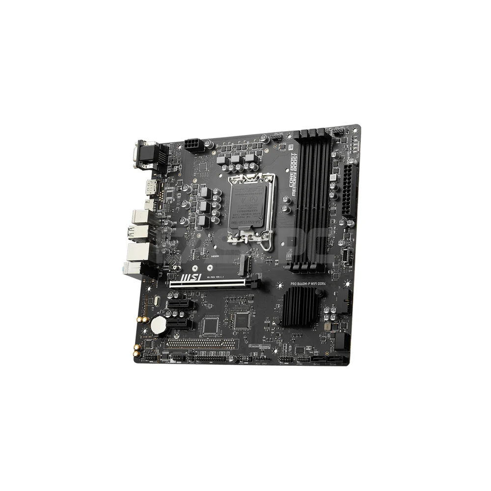 MSI Pro B660M-P WIFI Socket LGA 1700 Ddr4 Lightning Fast Experience Steel Armor Gaming Motherboard - Image 4