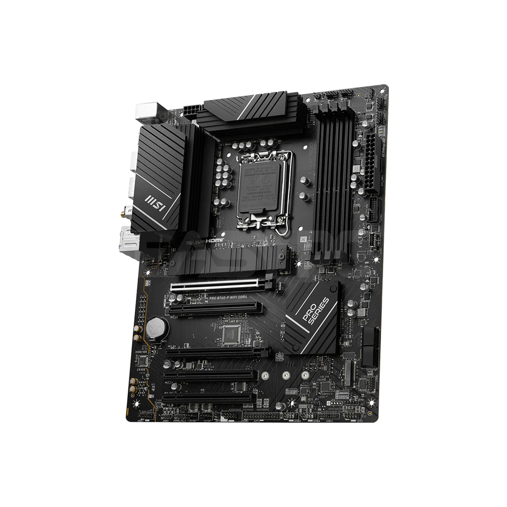 MSI PRO B760-P WIFI D4 Socket LGA 1700 DDR4 Motherboard - Image 3