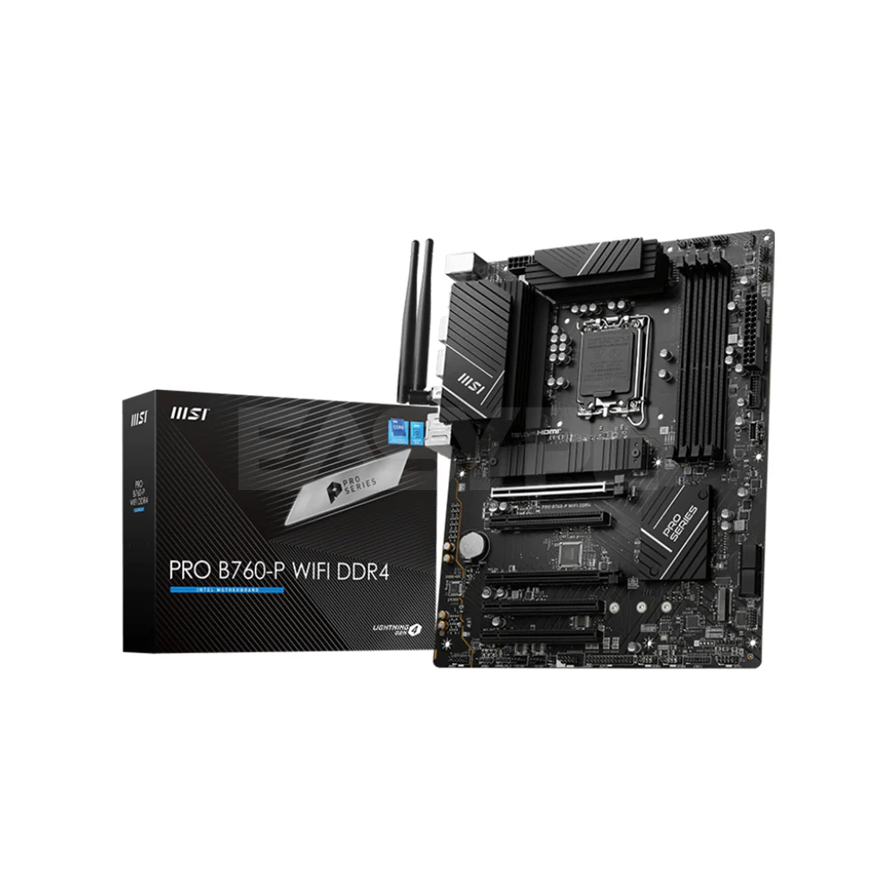 MSI PRO B760-P WIFI D4 Socket LGA 1700 DDR4 Motherboard - Image 4