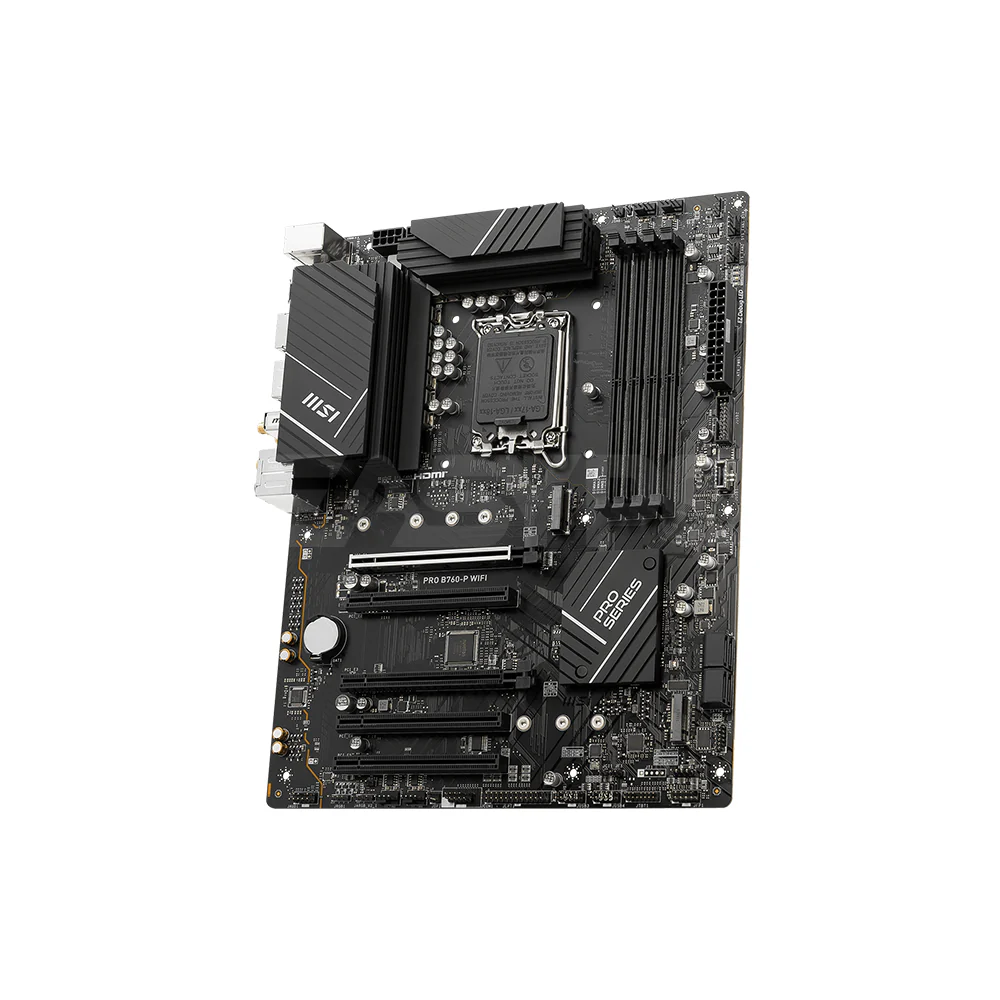 MSI PRO B760-P WIFI D5 Socket LGA 1700 DDR5 Motherboard - Image 3