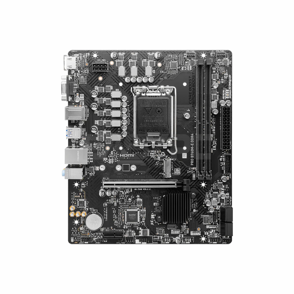 MSI Pro B760M-E M-ATX LGA 1700 DDR4 Motherboard - Image 3