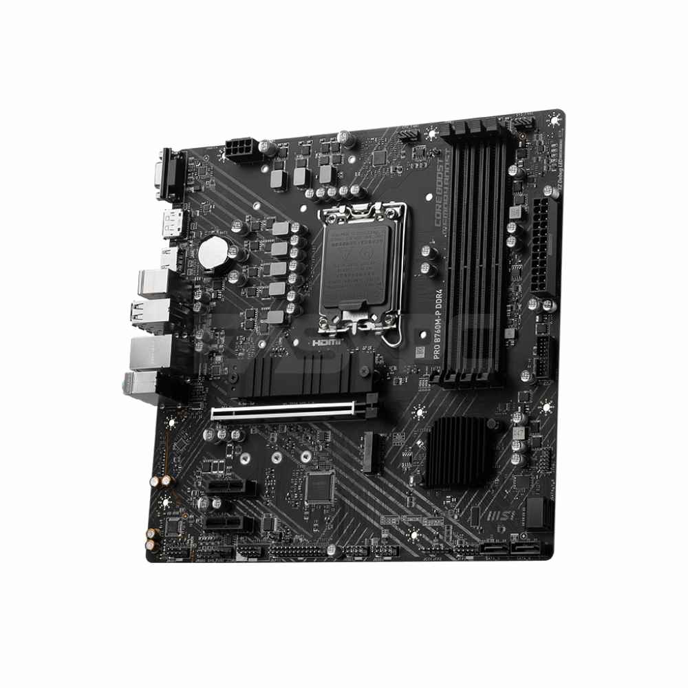 MSI PRO B760M-P Socket LGA 1700 DDR4 Motherboard - Image 3
