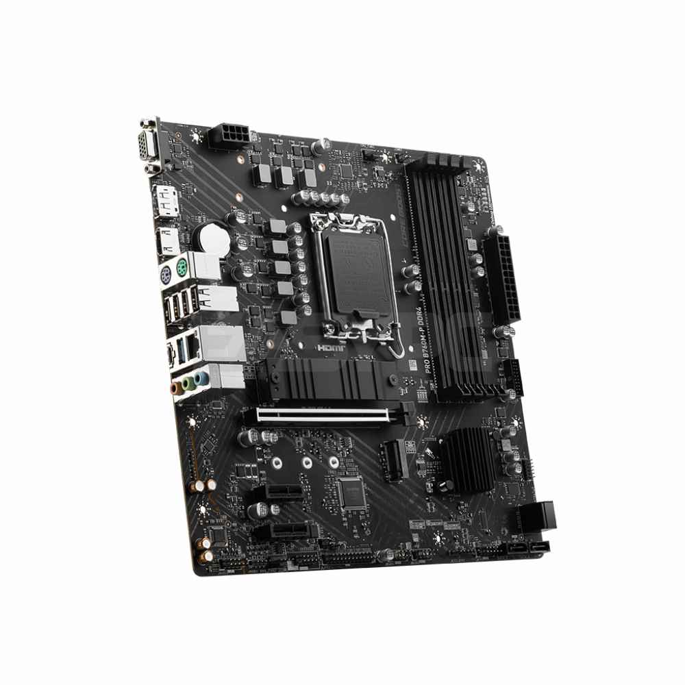 MSI PRO B760M-P Socket LGA 1700 DDR4 Motherboard - Image 4