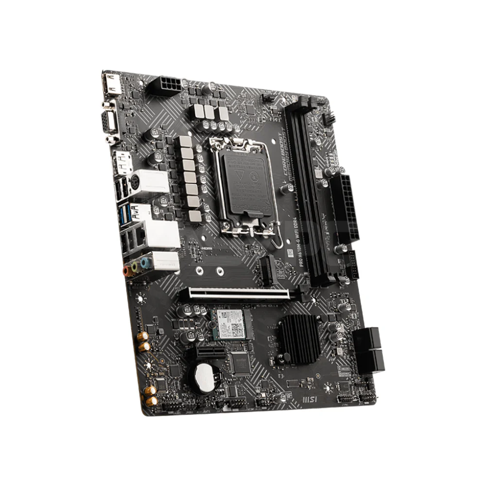 Msi PRO H610M-G WIFI Socket LGA 1700 Ddr4 Motherboard - Image 3