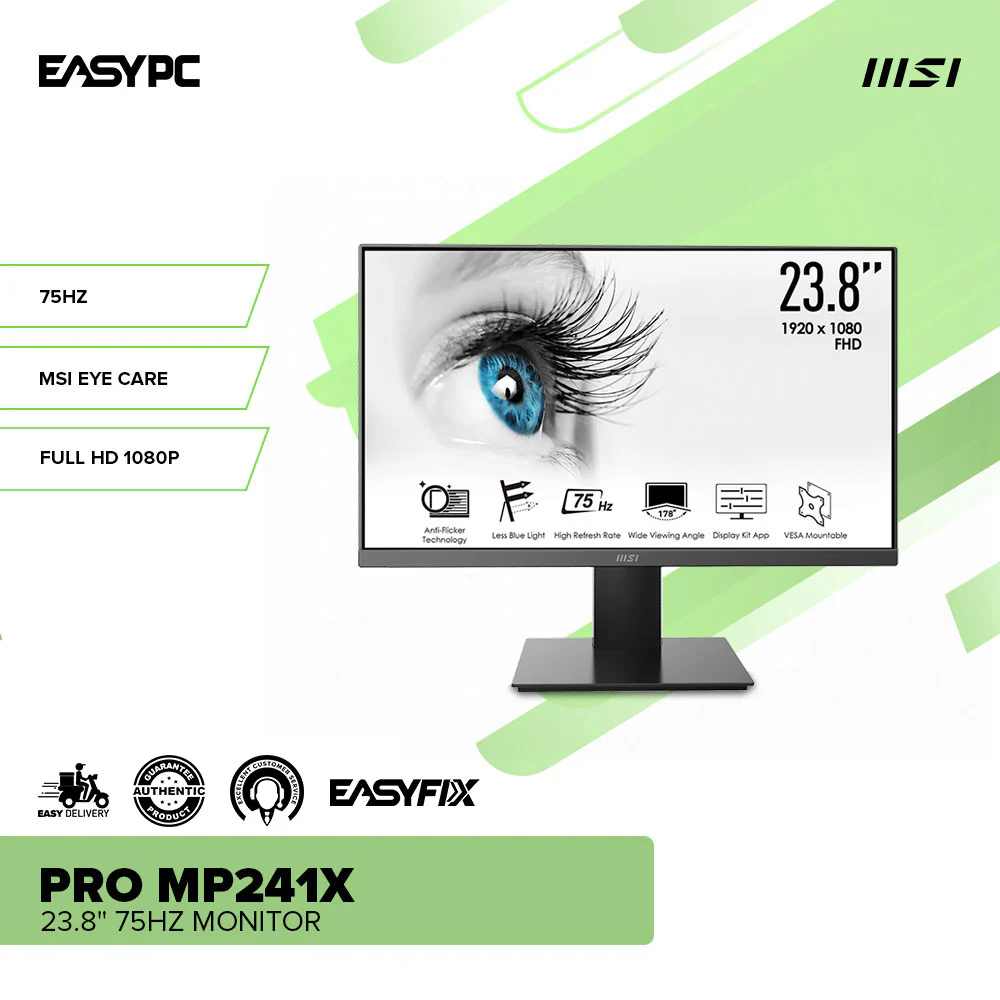 MSI Pro MP241X 23.8" 75Hz Monitor - Image 2
