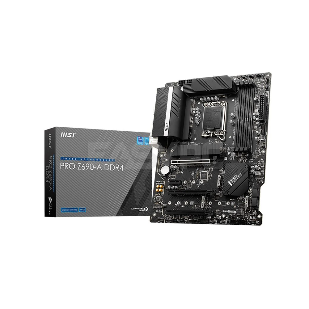 MSI Pro Z690-A Socket LGA 1700 Ddr4 Gaming Motherboard - Image 4