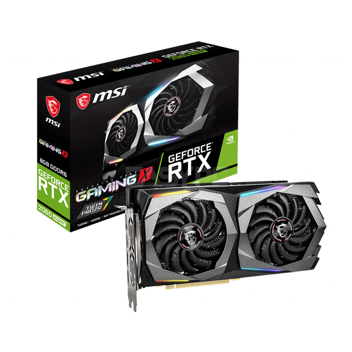 MSI NVIDIAÂ® GeForce RTXÂ™ 2060 Super Gaming X 8gb 256bit GDdr6 Gaming Videocard