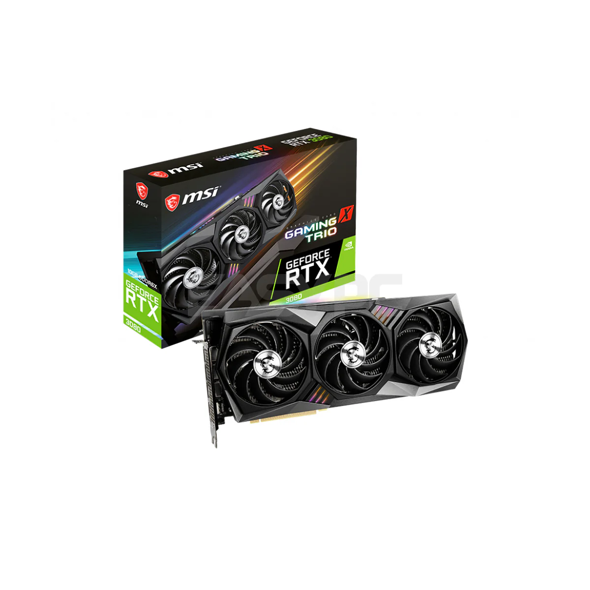 MSI NVIDIAÂ® GeForce RTXÂ™ 3080 Gaming X Trio 10gb 320bit GDdr6X Gaming Videocard - Image 5